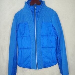 Lululemon Blue Light Zip Insulated Jacket Women (M)